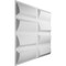 Ekena Millwork Robin EnduraWall Decorative 3D Wall Panel, White, 19 5/8"W x 19 5/8"H WP20X20RBWH - alternate 6